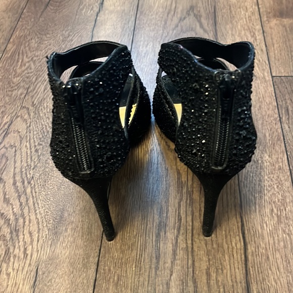 Gianni Bini black studded high heels size 10 - Picture 3 of 6